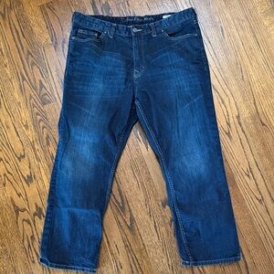 E Calvin Klein Men's Indigo Streetwear Casual Straight Jeans